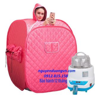 Lều xông hơi Beauty Spa 3 lớp vải + Nồi 4 lít cao cấp.