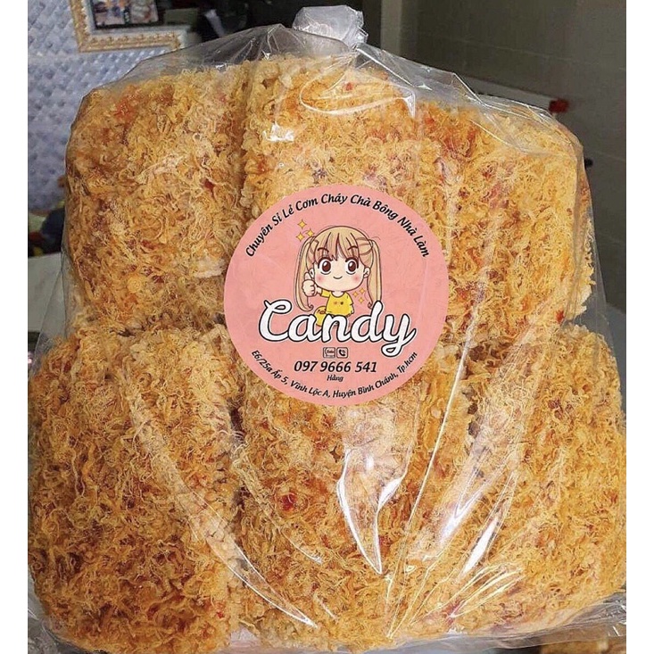 Cơm cháy chà bông nhà làm 500Gr