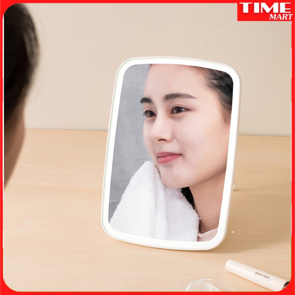 Gương trang điểm Xiaomi. Gương trang điểm có đèn LED [TIME_MART siêu thị tiện ích]