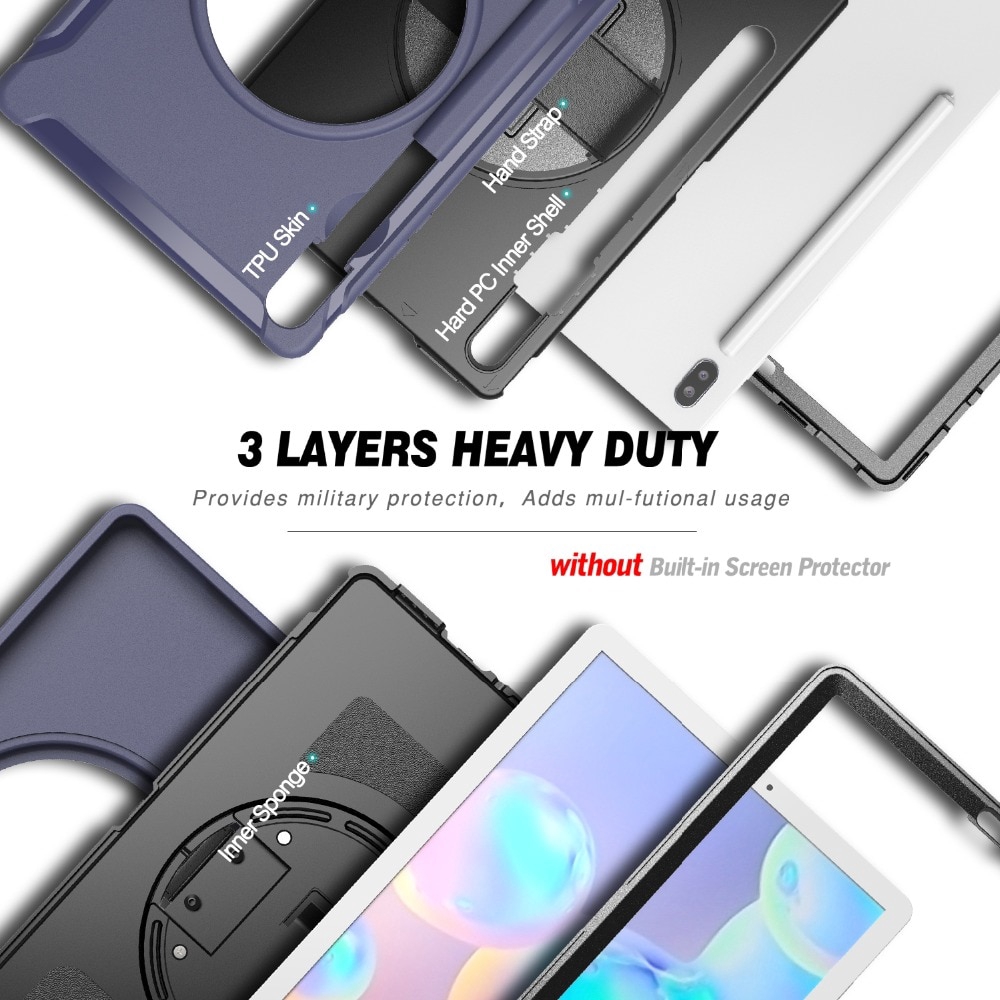 Ốp Lưng Cứng Chống Sốc Có Giá Đỡ Cho Samsung Galaxy Tab S6 10.5 T860 T865 T867 2019