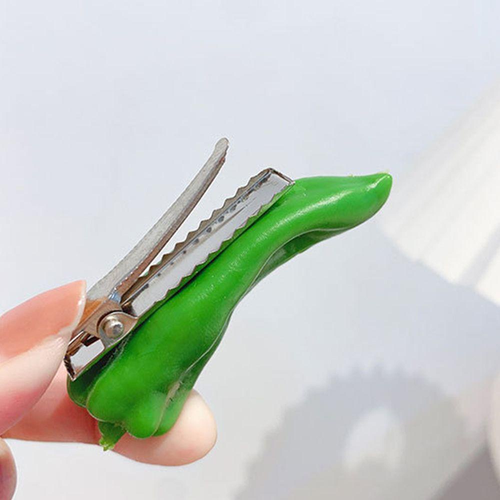 Kẹp Tóc Hình Thức Ăn Hoạt Hình Bằng PVC Cho Bé Gái