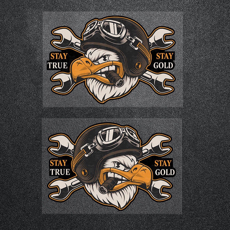 Miếng Dán Trang Trí Xe Hơi / Xe Máy / Xe Đạp Kiểu Cổ Điển Độc Đáo