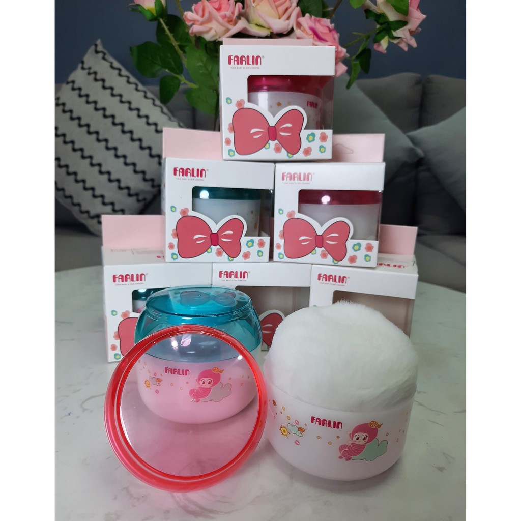 Hộp Đựng Phấn Rôm Cho Bé FARLIN