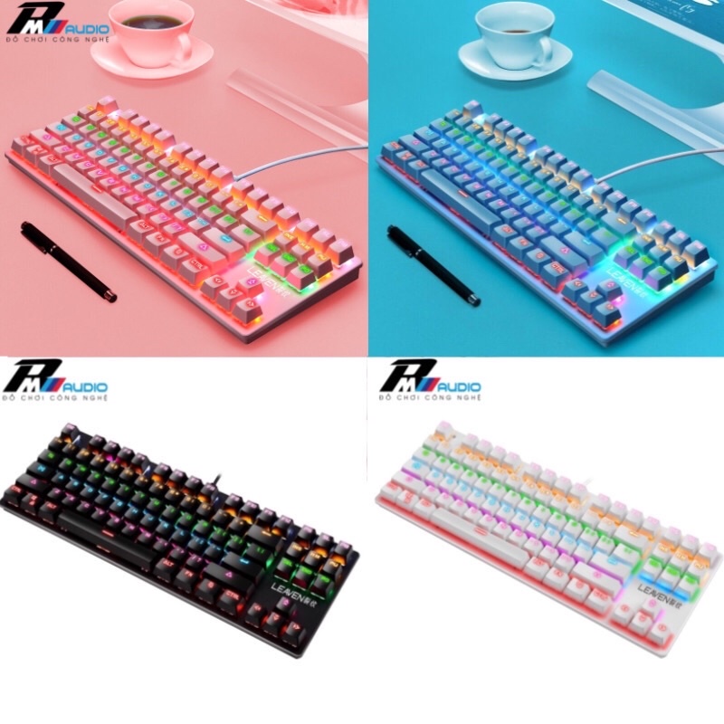 Bàn Phím Cơ Máy Tính Crack K550 PRO Led RGB 10 Chế Độ Khác Nhau, Chơi Game Dùng Văn Phòng Cực Đã