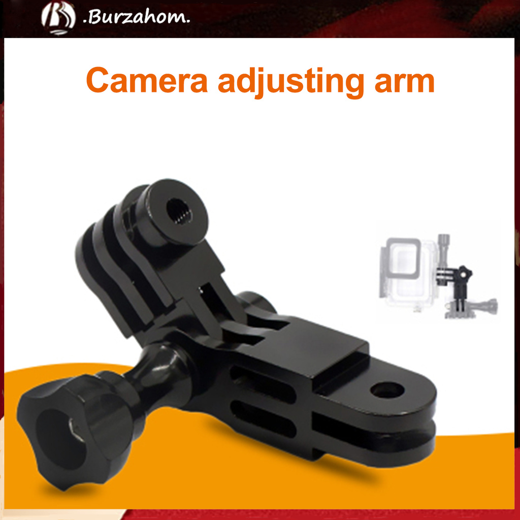 Bộ chuyển đổi gắn camera thể thao/ máy quay hành trình Gopro xoay 360 độ bằng hợp kim nhôm