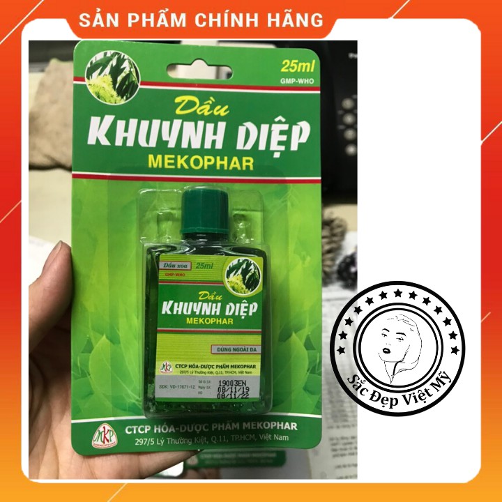 Dầu Khuynh Diệp Mekophar Chai 25ml