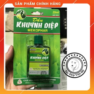 [Chính Hãng]Dầu Khuynh Diệp Mekophar Chai 25ml