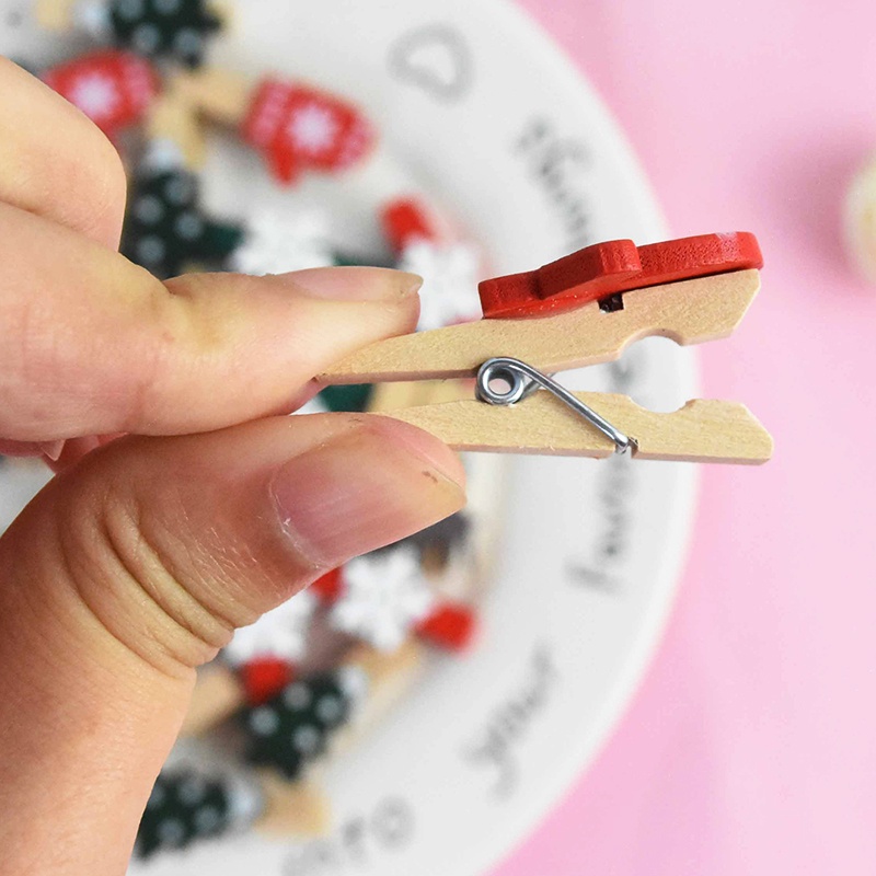 Set 10 Kẹp Giấy Note Hoạ Tiết Giáng Sinh Dễ Thương