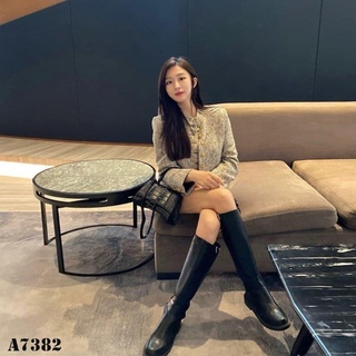 Áo dạ cổ trụ a7382