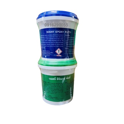 Keo dán đa năng AB Epoxy Putty Bosny  dùng cho bê tông, gỗ, kim loại