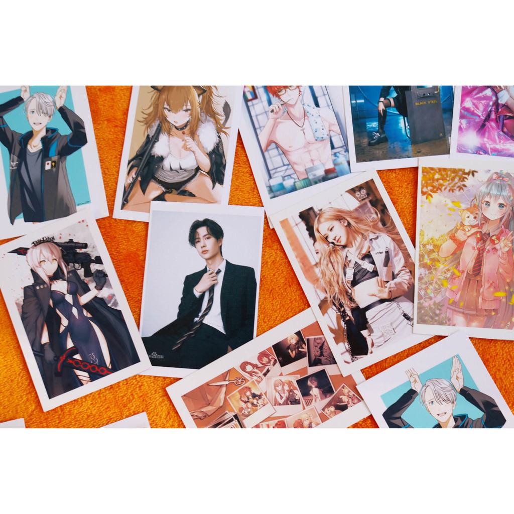 Lomocard / Polaroid anime - idol - ảnh làm theo yêu cầu