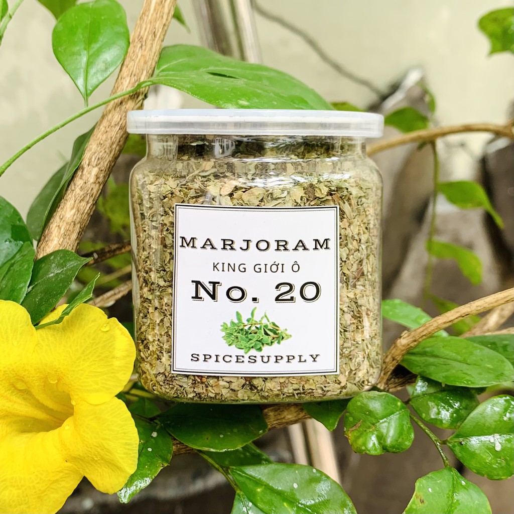 250G Marjoram - Kinh giới ô SPICESUPPLY Việt Nam lá sấy khô thực phẩm 500g
