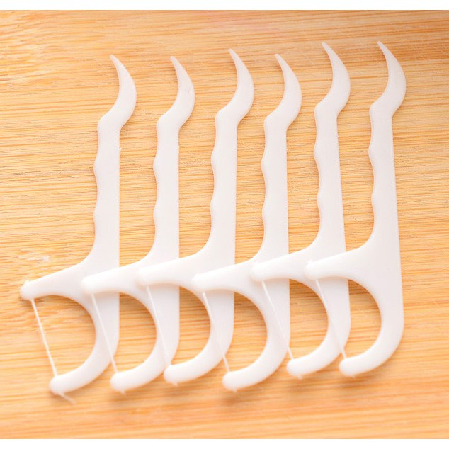 25 Cây Tăm Xỉa Răng Có Tay Cầm