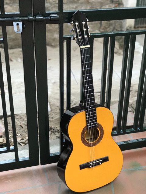 Đàn guitar Classic mặt gỗ thông + bao