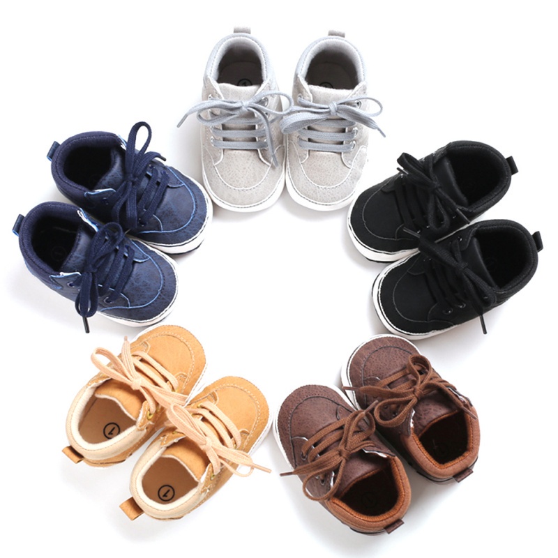 Giày sneaker đế mềm chống trượt dành cho bé tập đi