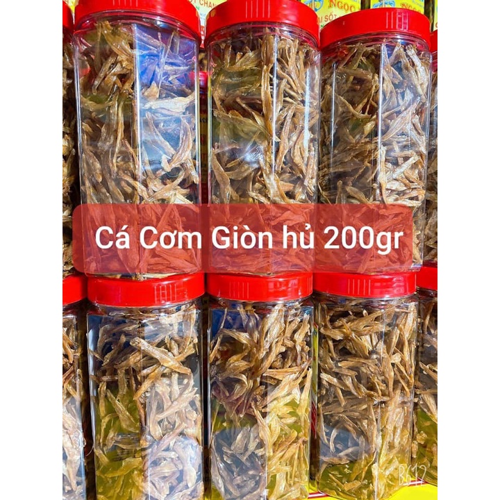 Cá Cơm Sấy Giòn ( ăn liền ) là món ăn ngon của Shop Đặc Sản Biển Phan Thiết NGỌC DŨNG; Hộp 200 gram. HSD 12 tháng