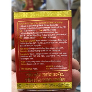 Yến sào khánh hòa sanest