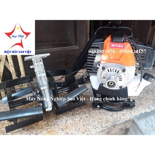 Máy xạc cỏ xới đất cầm tay Mitsu 430 tốt nhất