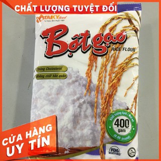 Bột gạo Tài Ký [TRẮNG-DẺO] Chuyên làm bánh loại 400g