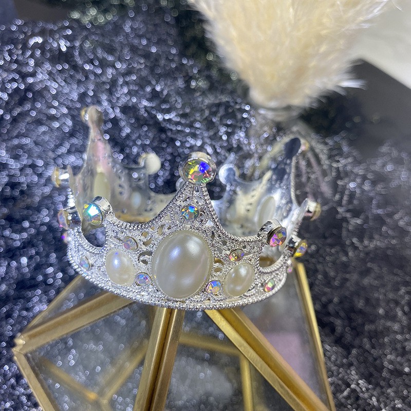 [SIÊU RẺ❤️] – Vương Miện Nhà Vua (Hợp kim nhôm) - Trang trí bánh sinh nhật bánh kem