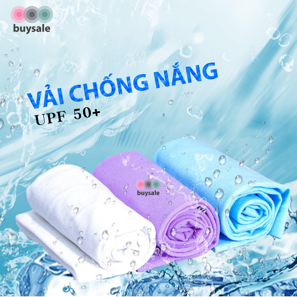 Găng tay chống nắng dệt thoáng khí không đường may bảo vệ cánh tay khi lái xe hoặc lao động ngoài trời  - buysale101