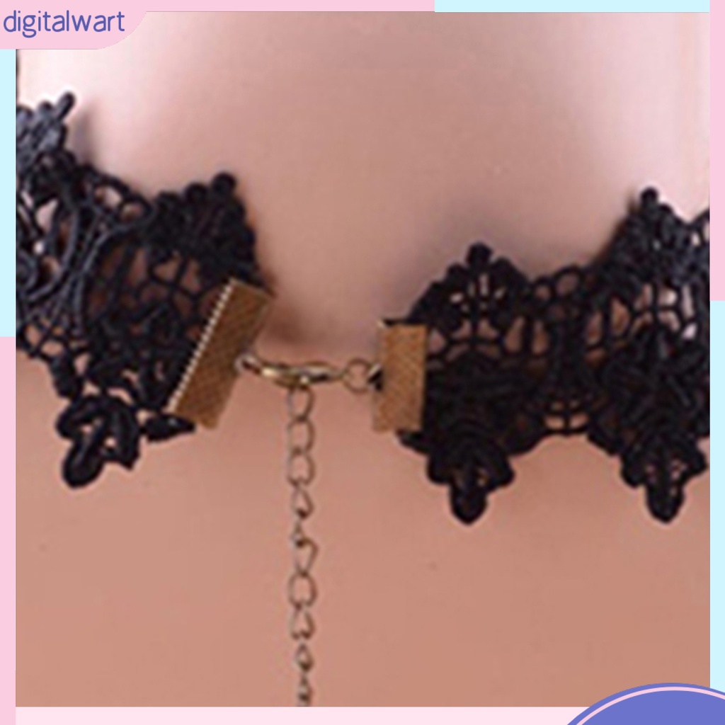 Vòng cổ choker đính đá phong cách thời trang cổ điển cho nữ