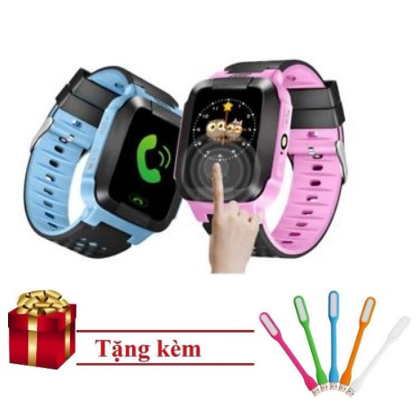 Đồng Hồ Định Vị EcoWATCH E5 Thông Minh, Có Tiếng Việt, Có Cảm Ứng - Nghe Gọi 2 Chiều + Tặng Kèm Đèn Led Usb Siêu Sáng