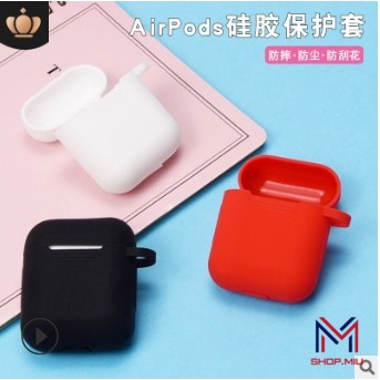 Túi Đựng Tai Nghe Apple Airpods Bằng Silicon Mềm Chống Sốc