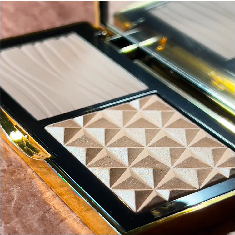 Bảng Phấn Bắt Sáng Tạo Khối Hai Màu Gừng Omega