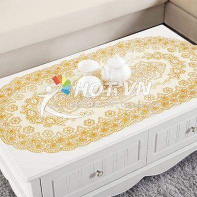 Khăn trải bàn hình oval