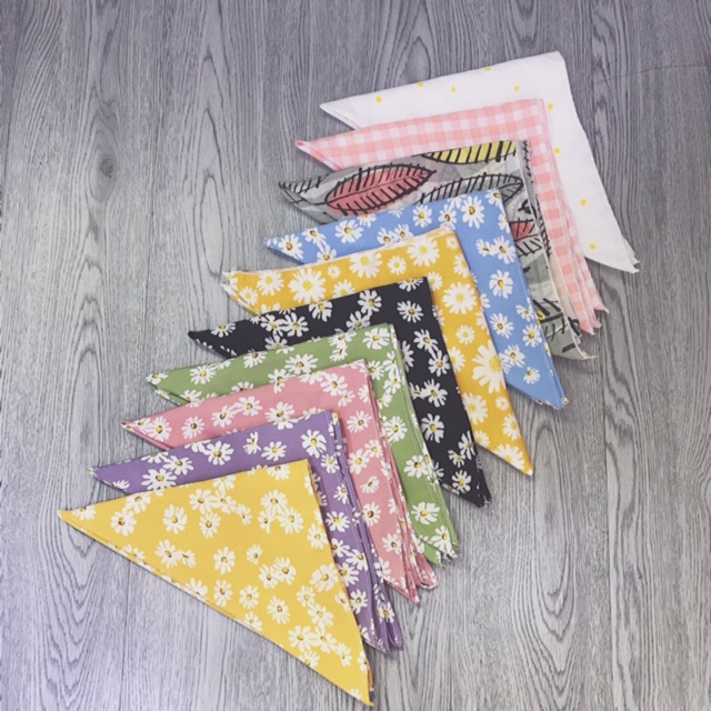 Khăn bandana họa tiết hot trend ( 50 x 50 )