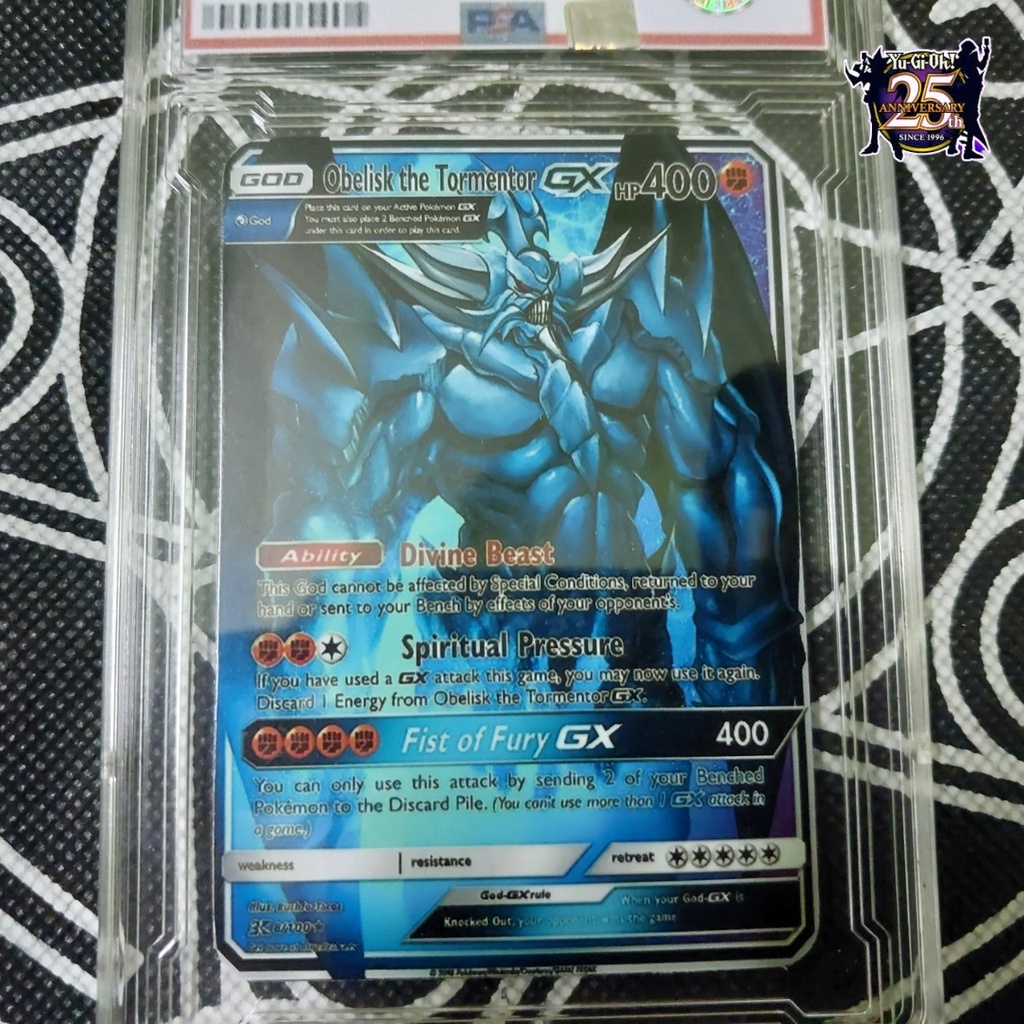 Bài Yugi Muto lá Obelisk The Tormentor thần sức mạnh TẶNG Sleeves bọc bài 1458 BI4 2