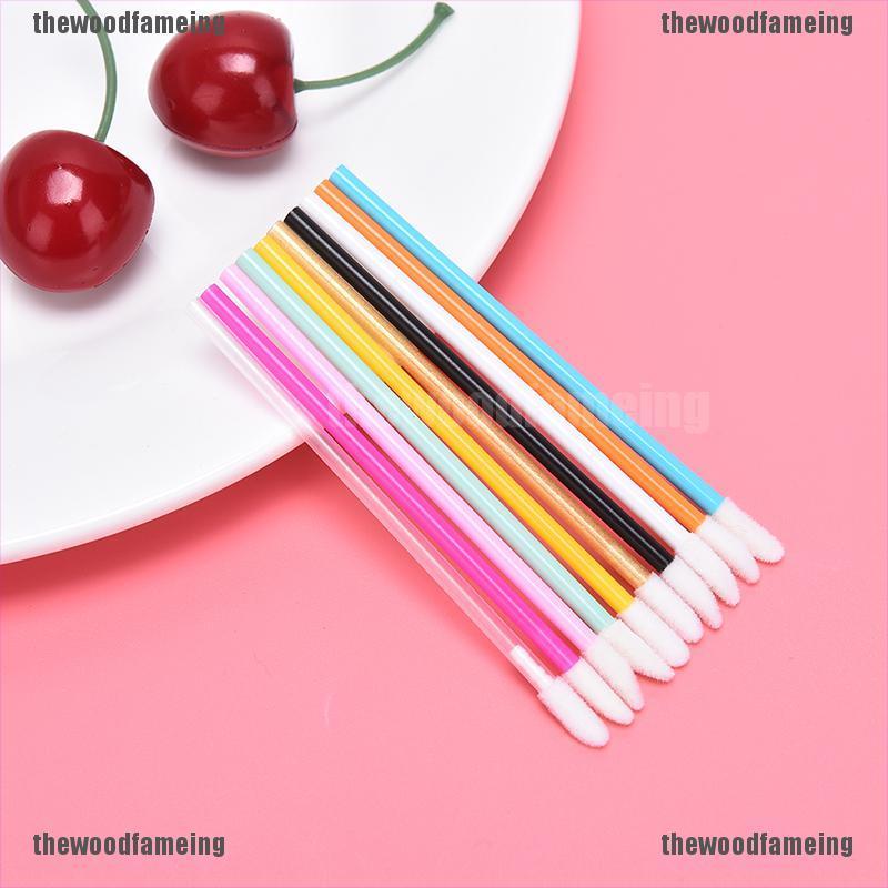 (Hàng Mới Về) Set 50 Cọ Tô Son Môi Sử Dụng Một Lần