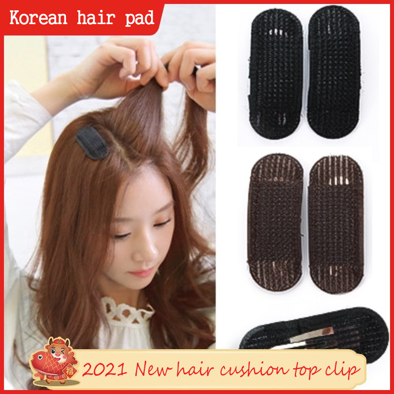 Kẹp ẩn tạo kiểu phồng cho tóc chất liệu xốp phong cách Hàn Quốc