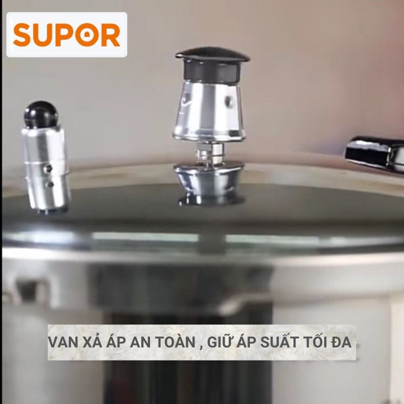 NỒI ÁP SUẤT BẾP TỪ 3.5L-5.2L INOX 304  5 Lớp cao cấp bảo hành 12 tháng hàng chính hãng