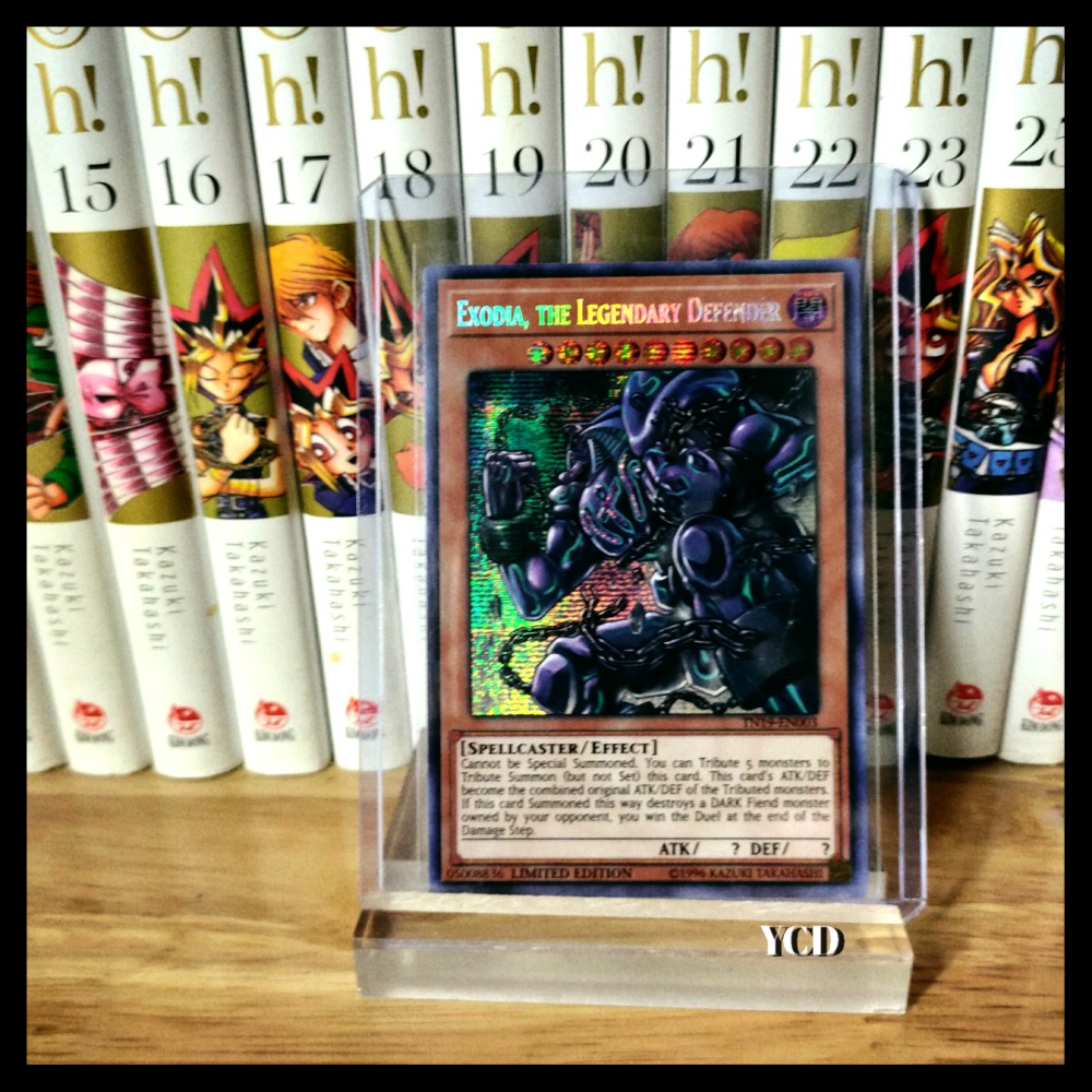 Thẻ bài yugioh chính hãng Exodia, the Legendary Defernder – Pristmatic Secret Rare