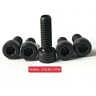 Ốc lục giác m4/ bulong lục giác/ bulong lục giác chìm đầu trụ m4x10, m4x15, m4x20, m4x25