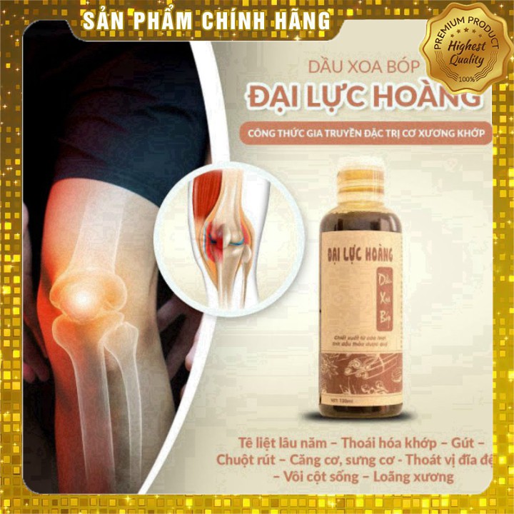 Dầu Xoa Bóp Đại Lực Hoàng 120ml