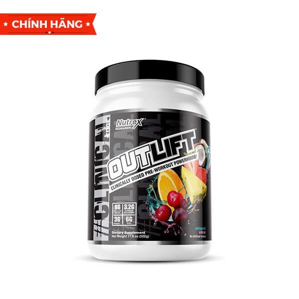 Sữa tăng sức mạnh, cơ bắp Pre-Workout, Nutrex Outlift Fulldose