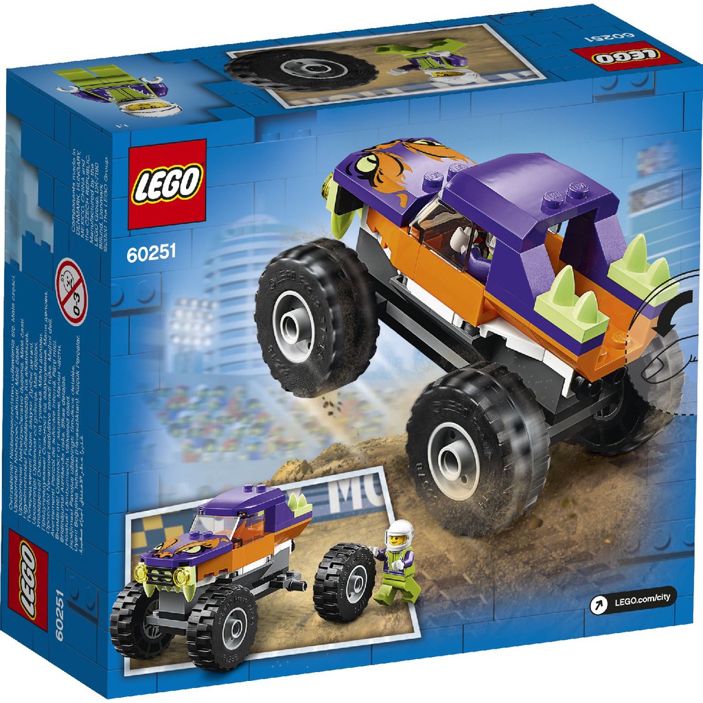 LEGO CITY 60251 Chiến Xe Quái Vật ( 55 Chi tiết)