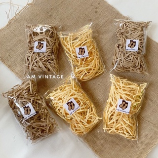 10g Giấy Rơm Giấy Vụn Lót Hộp Quà Tặng Chất Liệu Giấy Kraft Phong Cách Vintage