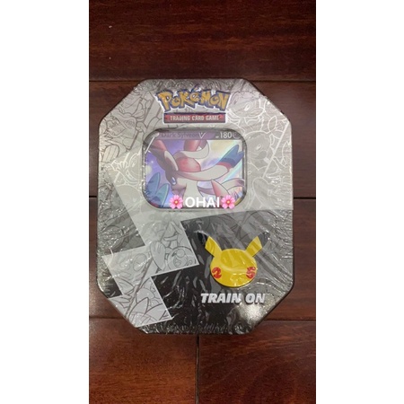 Hộp Thiếc Thẻ Pokemon Kỉ Niệm 25 Năm Dark Sylveon Chính Hãng