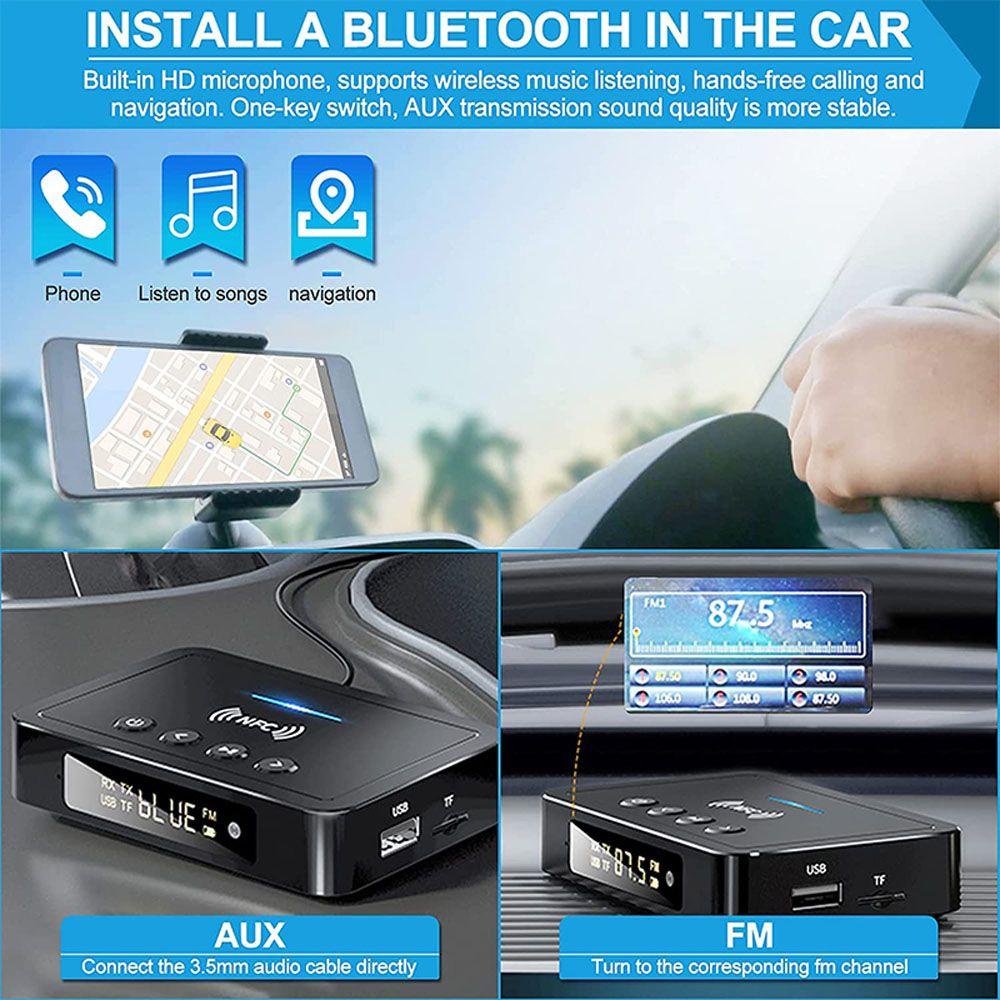 Bộ Truyền Tín Hiệu Âm Thanh Bluetooth Không Dây Jack 3.5mm