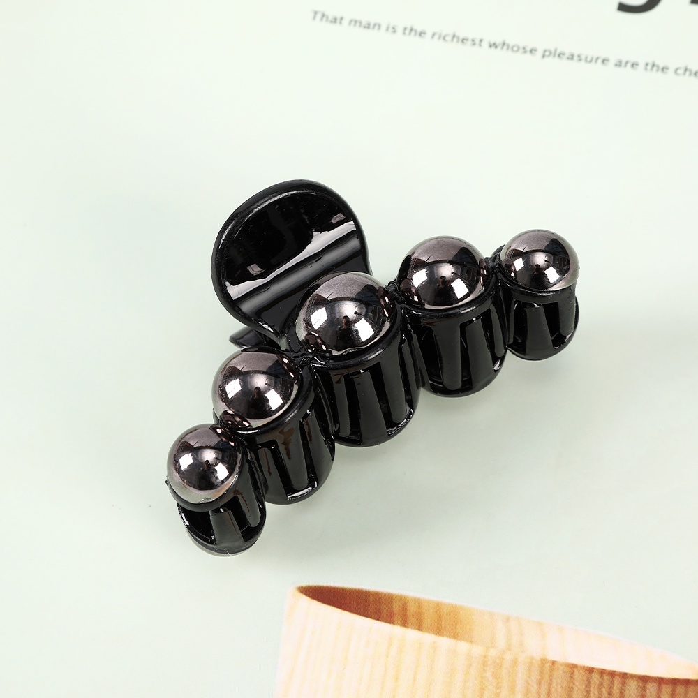 Kẹp tóc Haimeikang bằng acrylic màu trơn dễ phối đồ thời trang