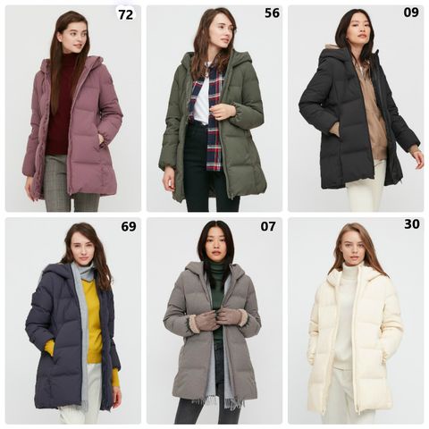 Áo lông vũ đại hàn Uniqlo nữ