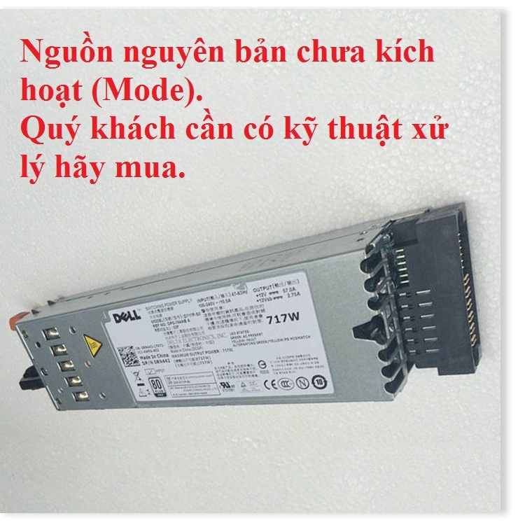 Nguồn Server 12v, 500w hoặc 700w chưa kích hoạt thay thế nguồn tổ ong