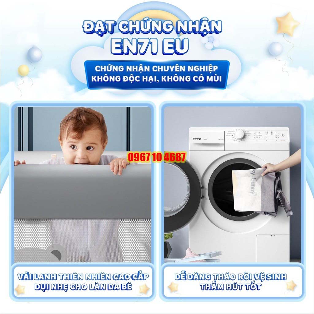 Thanh chắn giường V-BABY KHỦNG LONG 2022 - Chặn giường cho bé dạng trượt cao tối đa 90cm
