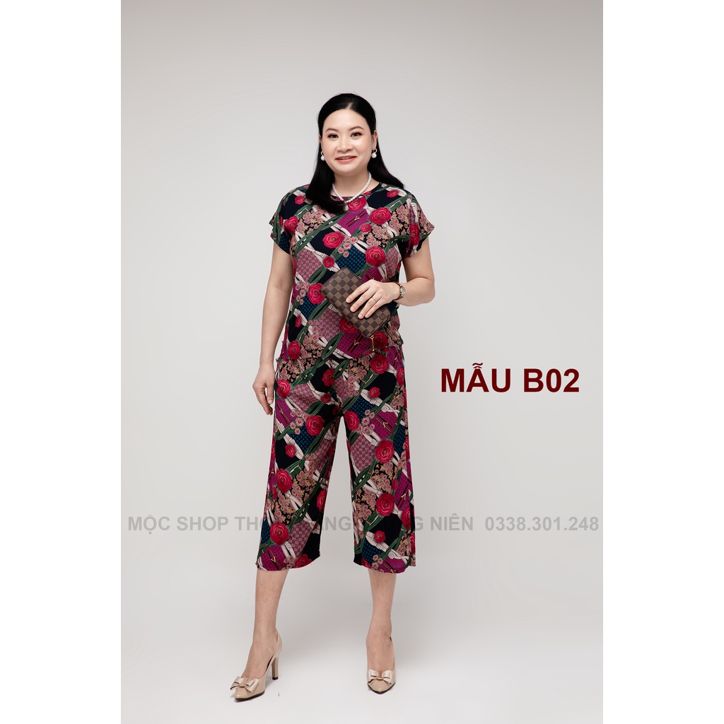 Bộ Lanh 3D - Quà tặng bà tặng mẹ Cực sang