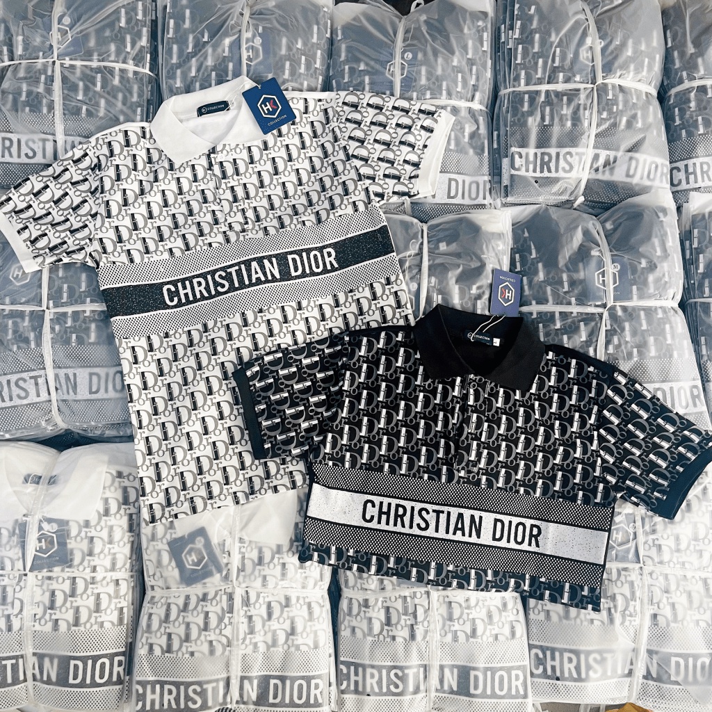 (HCM) ÁO THUN NAM NGẮN TAY - LOGO DIROR THỜI TRANG LUXURY SANG TRỌNG - PHONG CÁCH HOTTREND CHO CÁC BOY PHỐ  HOT NHÂT