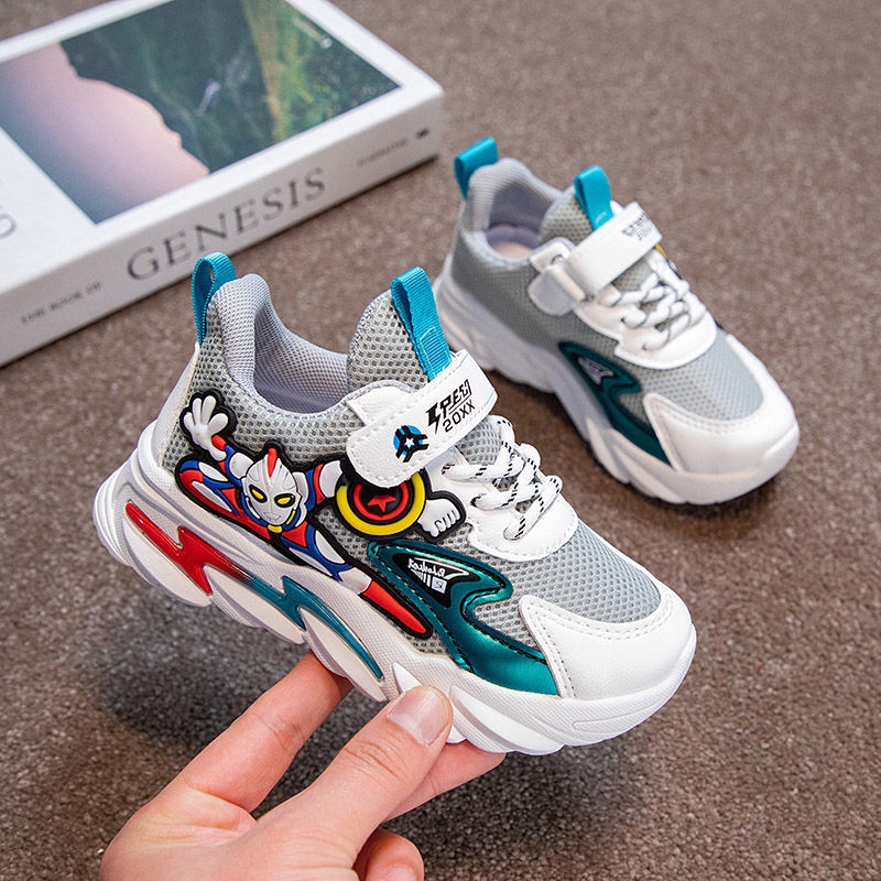 Giày Thể Thao Lưới Thoáng Khí Phong Cách Hàn Quốc Thời Trang Xuân Thu Mới Cho Nam 2022